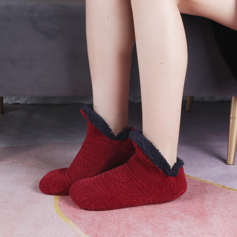 TrenDee Fleece Thermal Floor Socks
