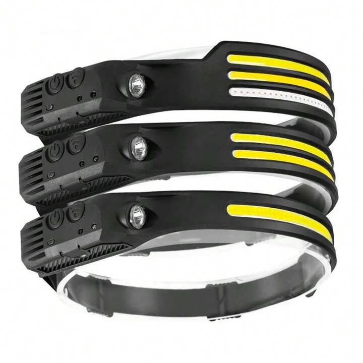 COB Induction LED Sensor HeadLamp