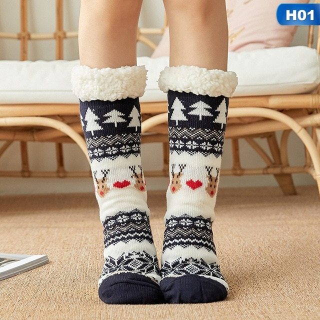 Trendee Christmas Autumn and Winter Floor Socks