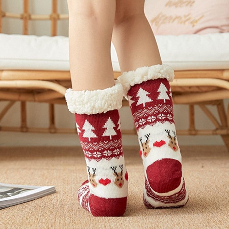 Trendee Christmas Autumn and Winter Floor Socks