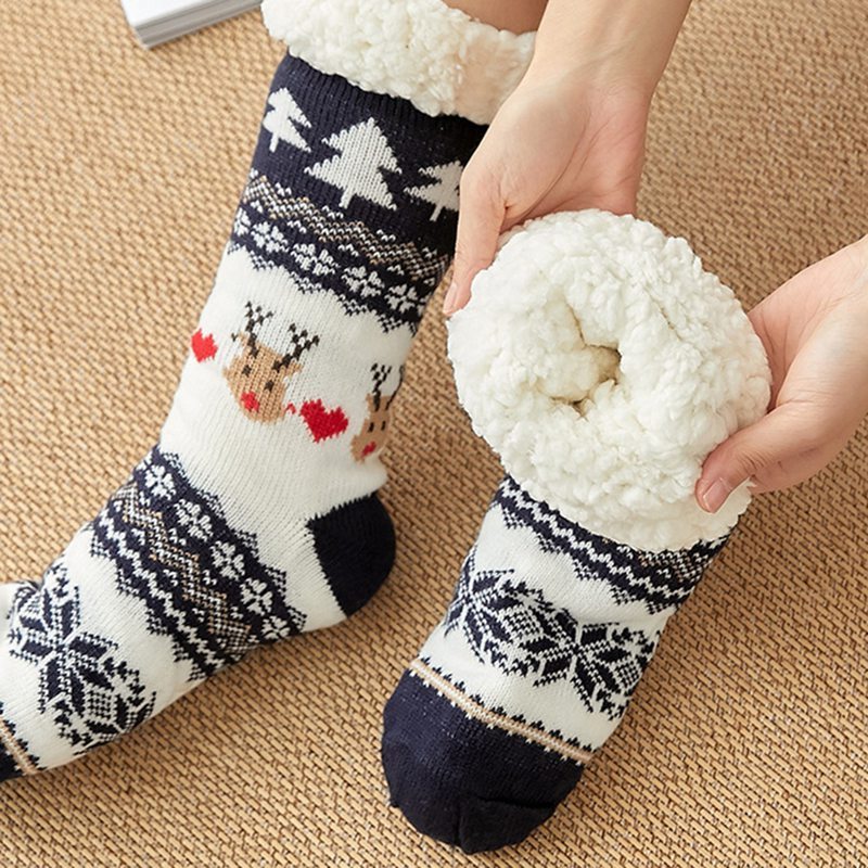 Trendee Christmas Autumn and Winter Floor Socks