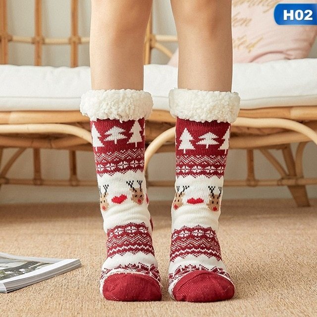Trendee Christmas Autumn and Winter Floor Socks