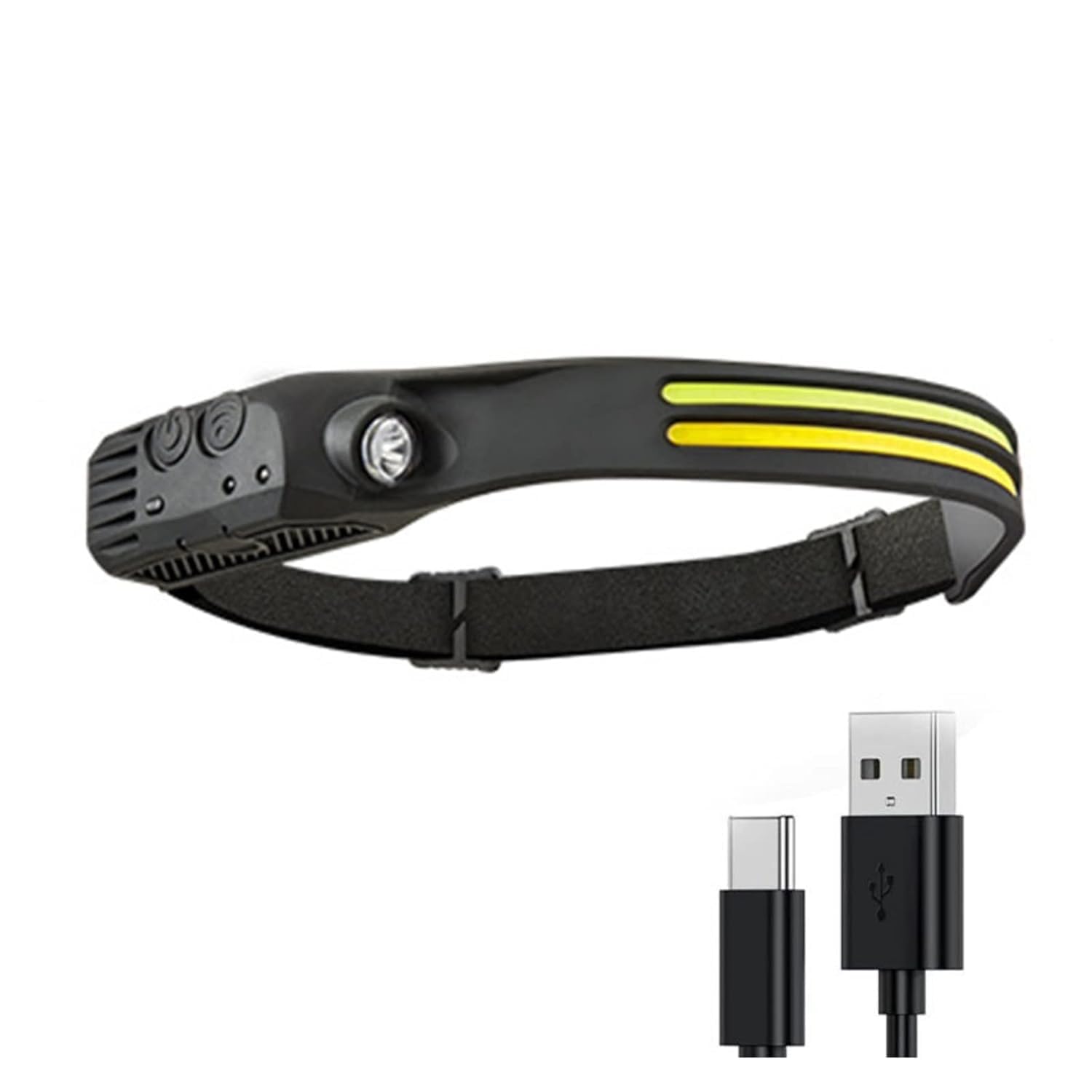 COB Induction LED Sensor HeadLamp