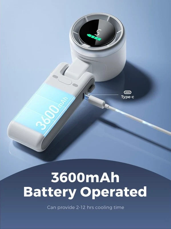 3-in-1 Portable Handheld Turbo Fan ❄️