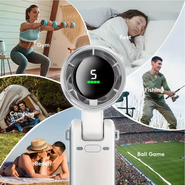 3-in-1 Portable Handheld Turbo Fan ❄️